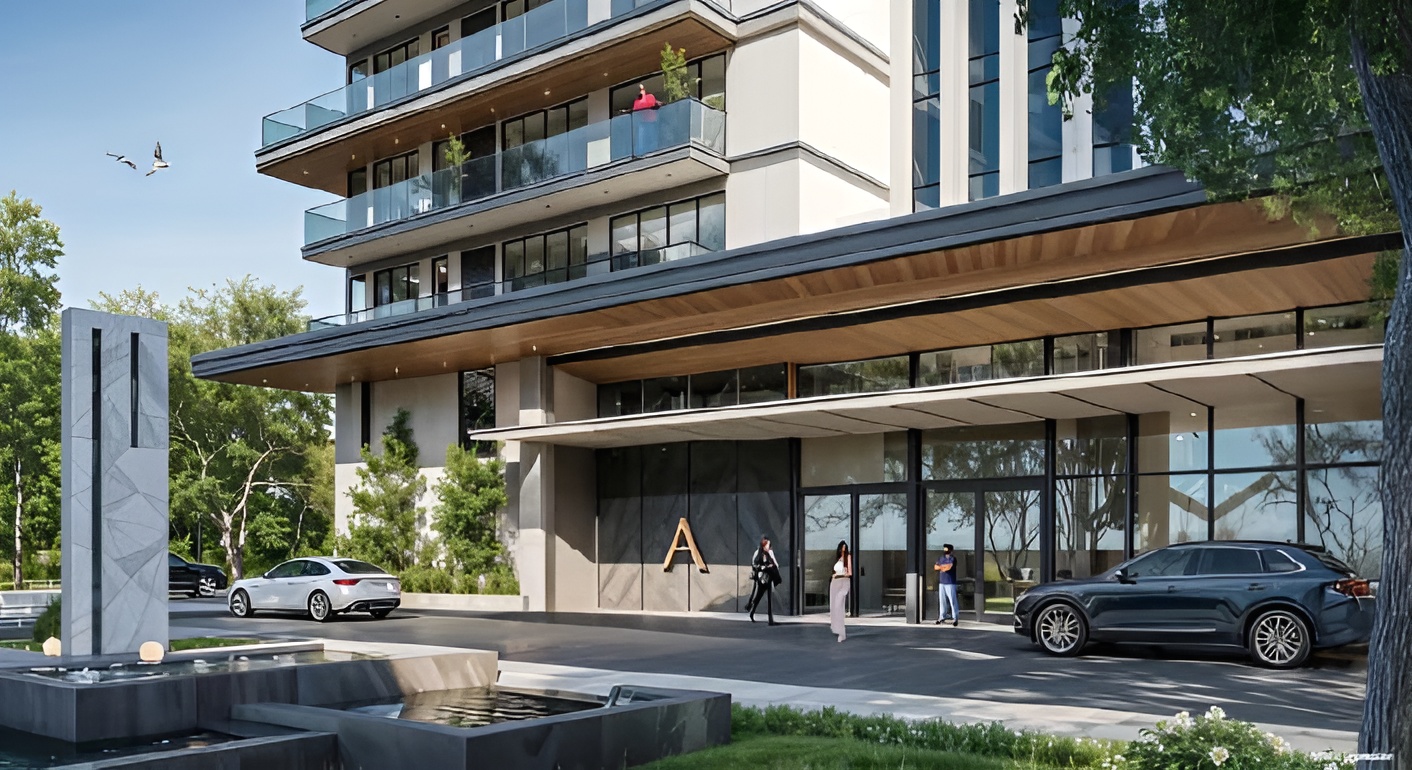 Emaar Serenity Hills Drop Off Zone